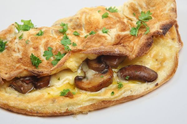 Hubová omeleta