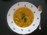 Maďarská hrášková polievka