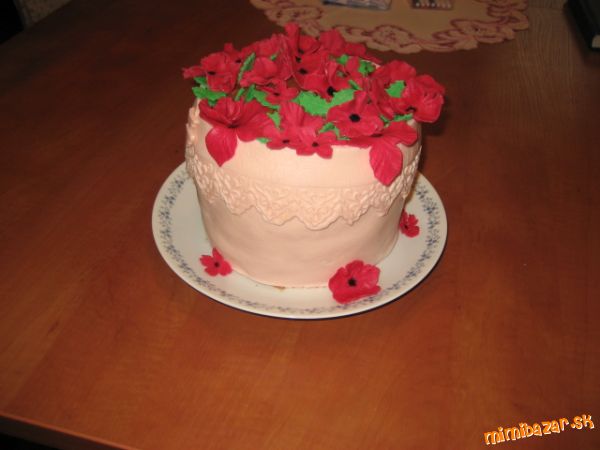 Pokus o kvetináč torta č.12