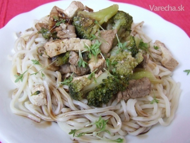 Bravčové s údeným tofu a brokolicou recept