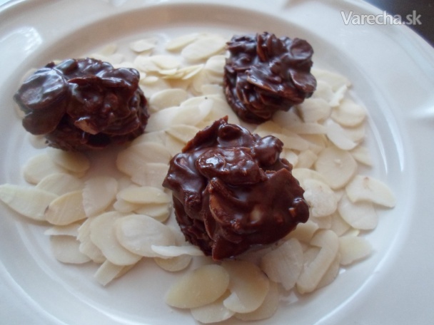 Mandle v čokoláde (fotorecept) recept