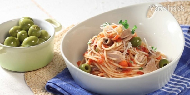 Špagety zo Stredomoria recept