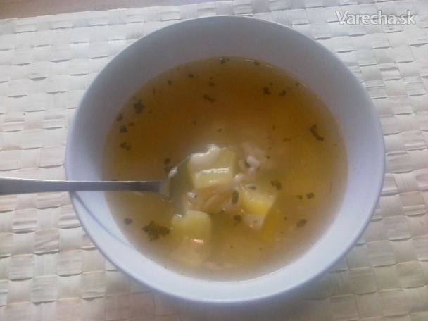 Zemiakovo-cesnaková polievka recept