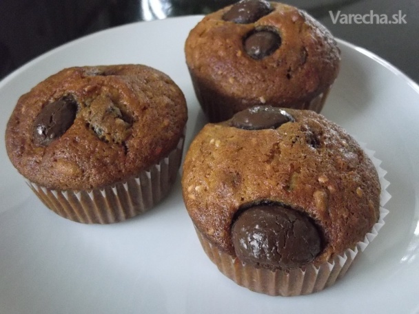 Muffiny s vločkami a semienkami(fotorecept) recept