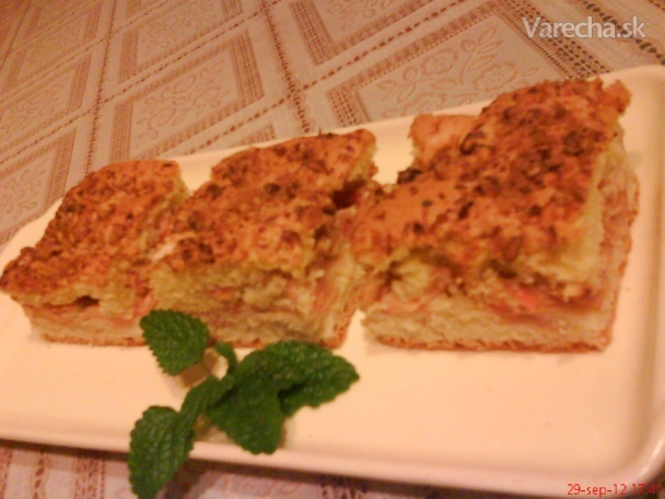 Jablkový koláč s dvojakého cesta (fotorecept) recept