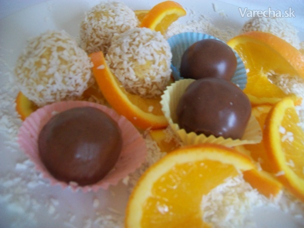 Vanilkovo-pomarančové guľky (fotorecept) recept