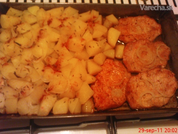 Bravčové karé so zemiakmi recept