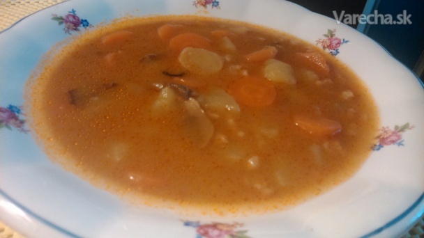 Melencová polievka (fotopostup) recept