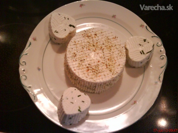 Kozí syr domáca výroba (fotorecept)