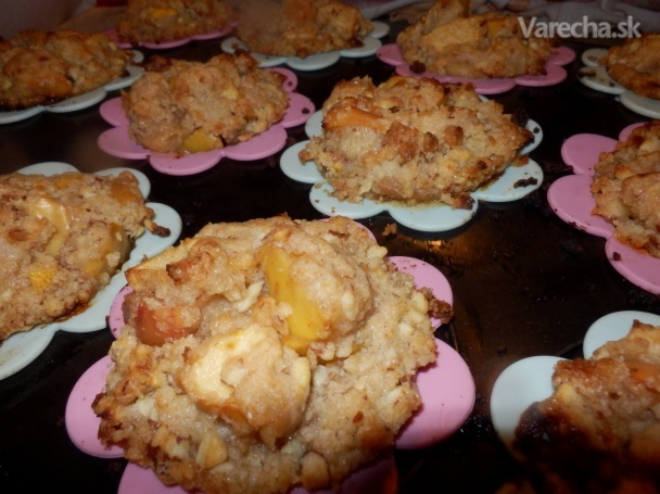 Jablkové mrveničkové muffiny recept
