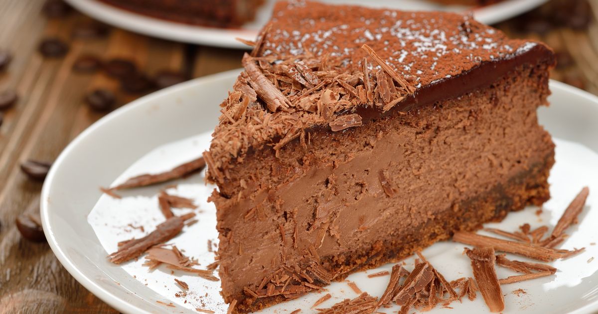 Nepečený čokoládový cheesecake recept 260min.