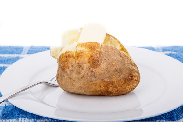 Pečené zemiaky s maslom