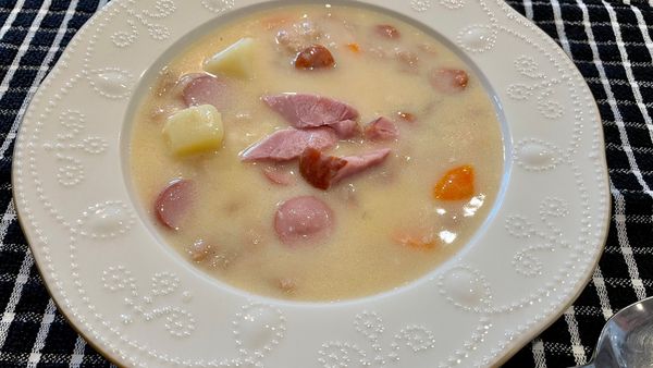 Sladko-kyslá fazuľová polievka podľa tradičného receptu ...