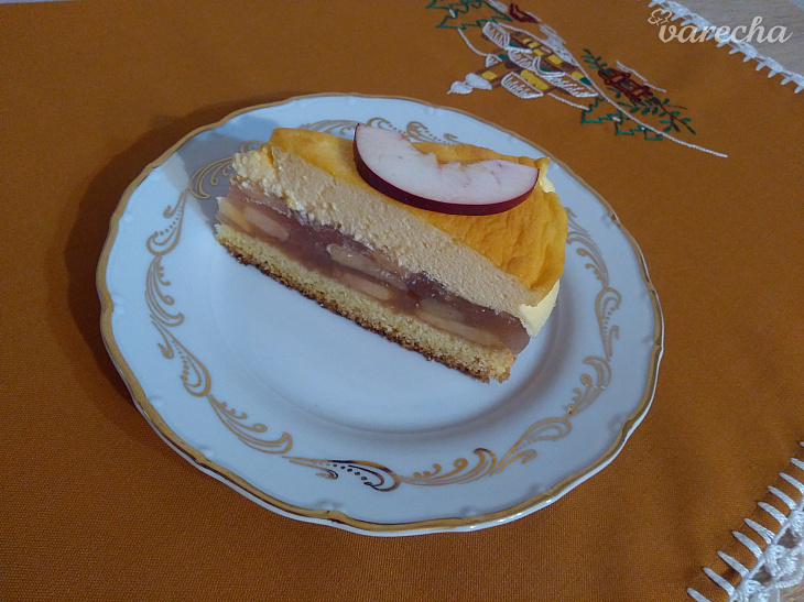 Jablková smotanová torta (fotorecept) recept
