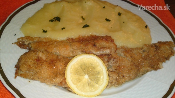 Pečená ryba s pikantnou krustou (fotorecept) recept