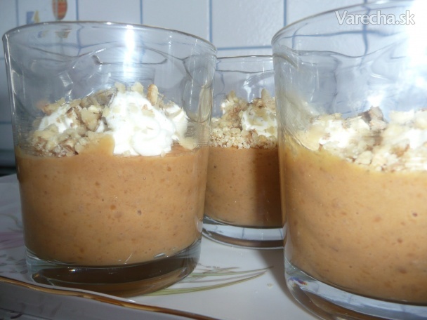 Orechovo-karamelový pohár (fotorecept) recept
