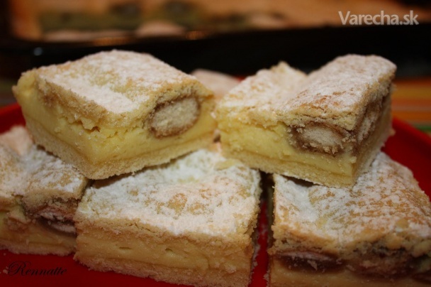 Kopčekový dezert s vanilkovým krémom (fotorecept) Recept