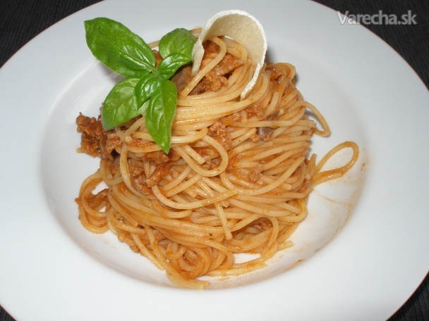 Spaghetti bolognese (fotorecept) recept