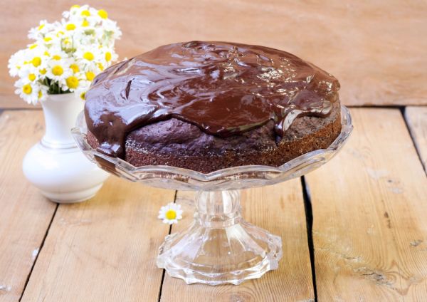 Čokoládový koláč s cuketou