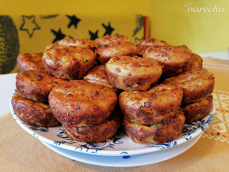 Cuketové muffiny (fotorecept) recept