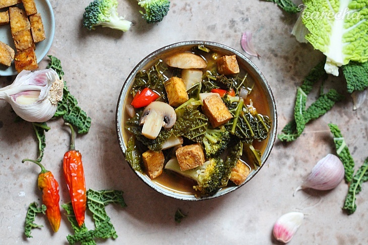Kelovo-brokolicová polievka recept
