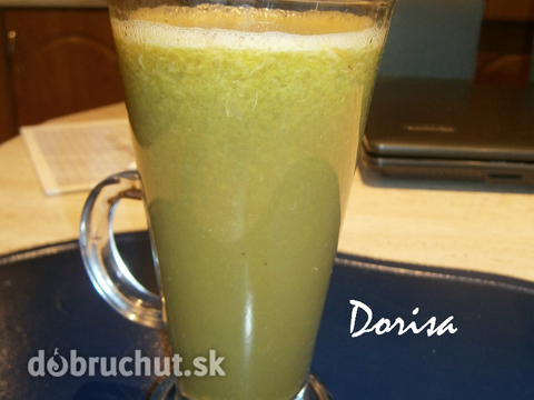 Zelený smoothie nápoj