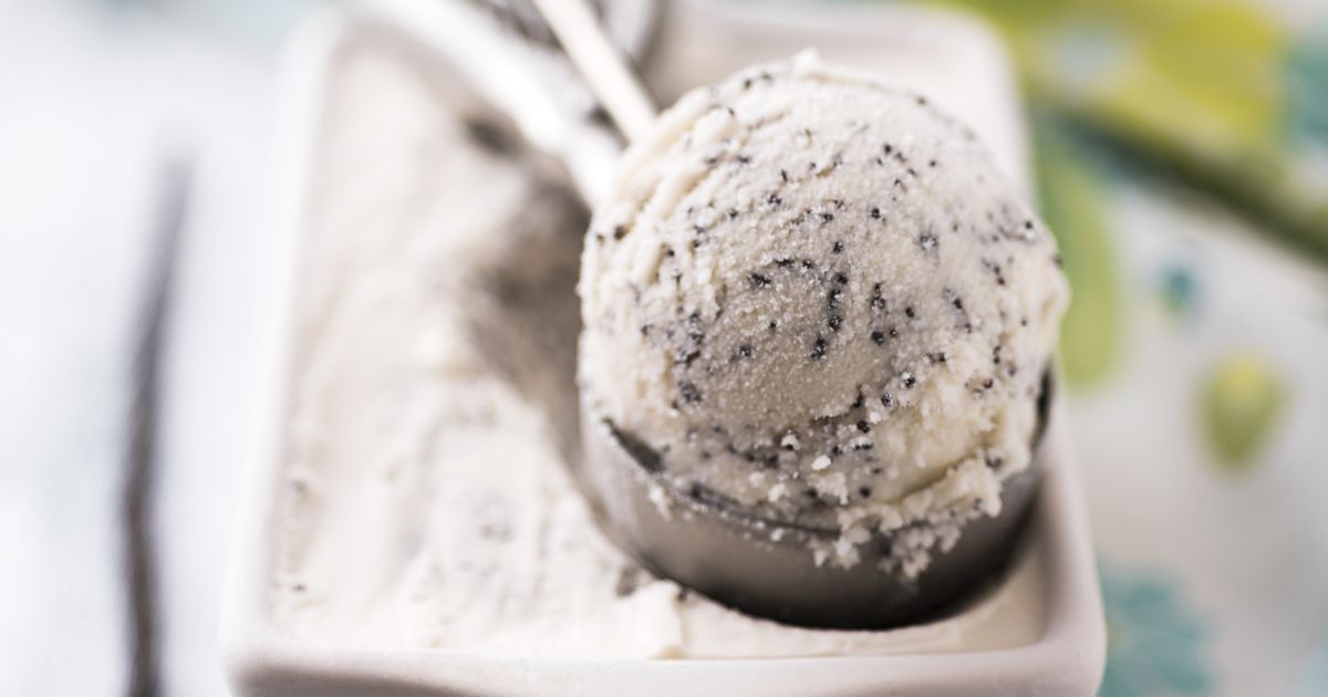 Lahodná vanilková zmrzlina s makom recept 370min.