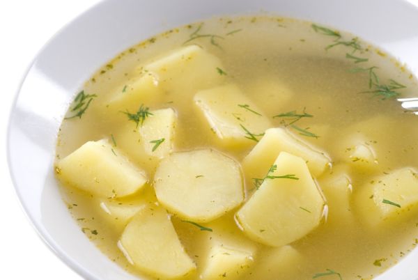 Jednoduchá zemiaková polievka