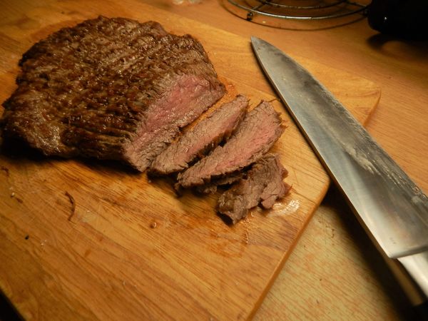 Flank steak, FOTORECEPT