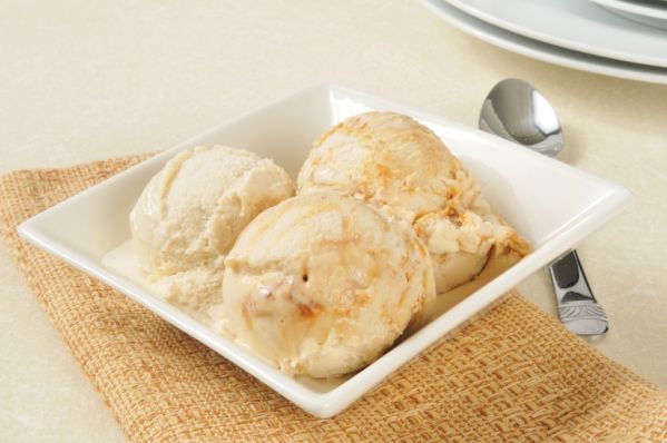 Karamelová zmrzlina