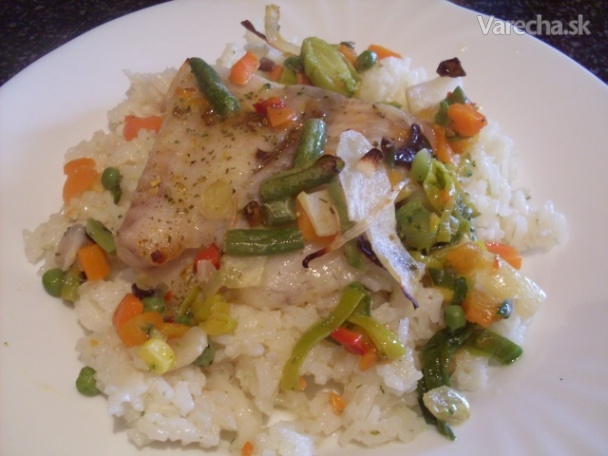 Ryba v zeleninovej postielke (fotorecept) recept