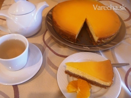 Pomarančový cheesecake (fotorecept) recept