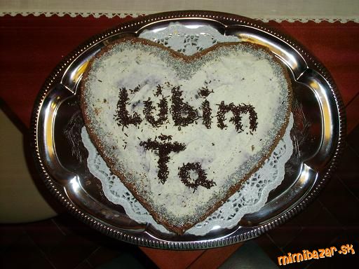 Valentínska torta pre môjho miláčika