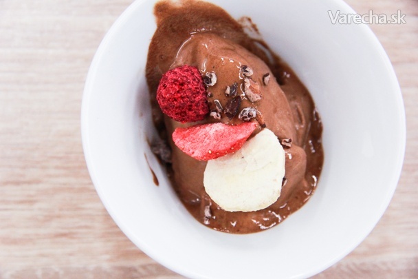 Čokoládová raw zmrzlina (fotorecept) recept