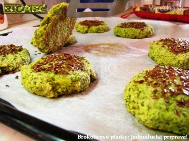 Brokolicové placky recept
