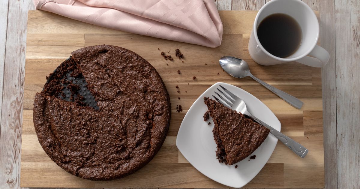 Švédsky kakaový koláč (Kladdkaka), Fotka č. 1