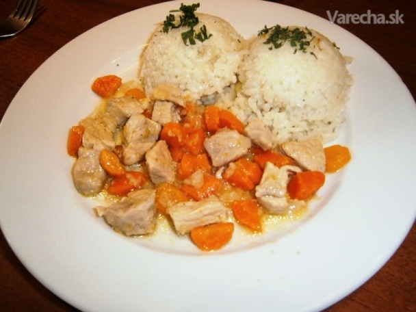 Bravčové karé s mrkvou a ryžou recept