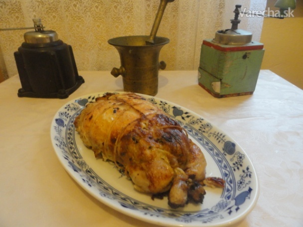 Plnka do kurčaťa z bravčového mäsa (fotorecept) recept