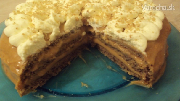 Karamelová torta (fotorecept) recept