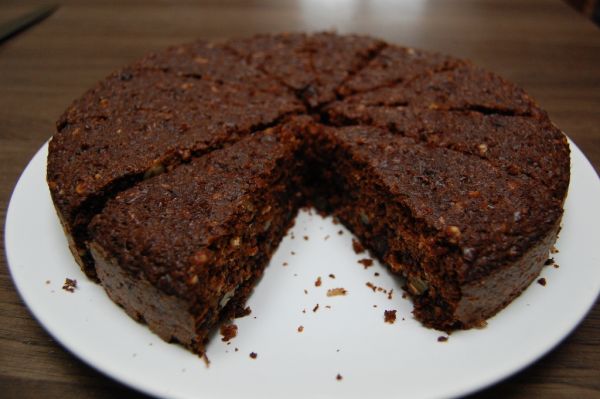 Orechovo-cícerový koláč bez múky