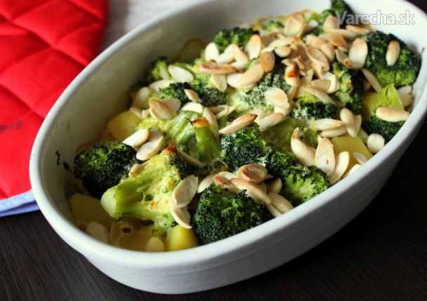 Zapekaná brokolica so zemiakmi recept