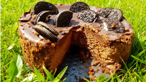 Čokoládovo-čokoládový cheesecake s Oreom