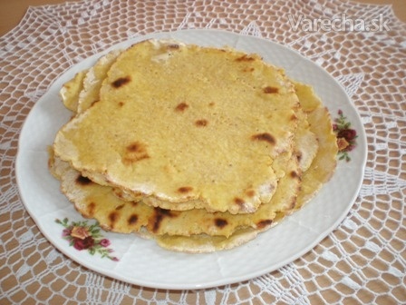 Bezlepkové corn tortillas kukuričné placky (fotorecept)