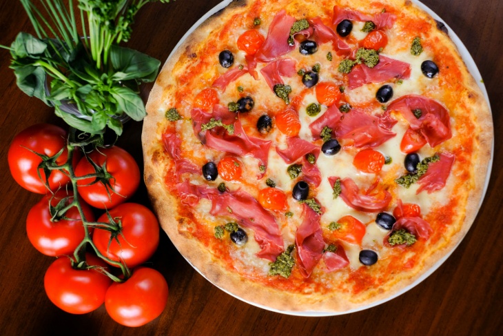 Pizza Romagna recept