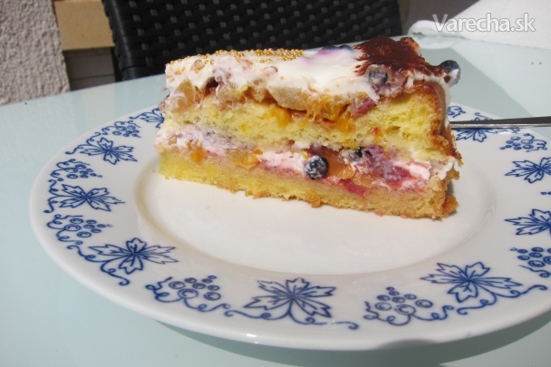 Smotanovo-jogurtová torta bezlepková recept
