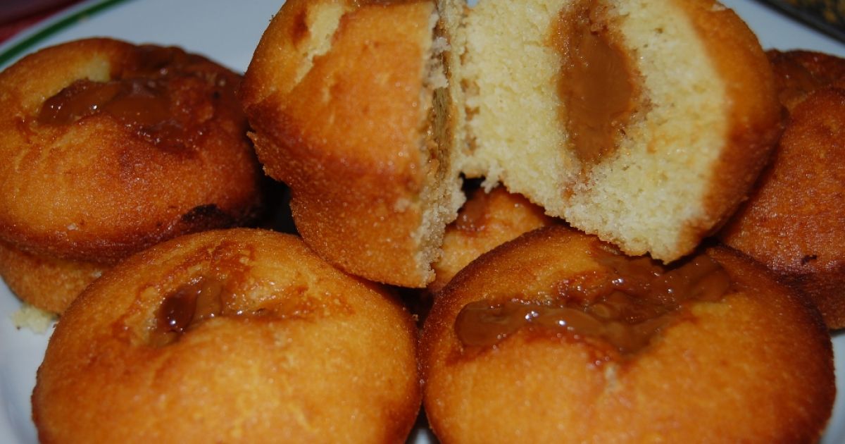 Karamelové hrnčekové muffiny, fotogaléria 1 / 1.