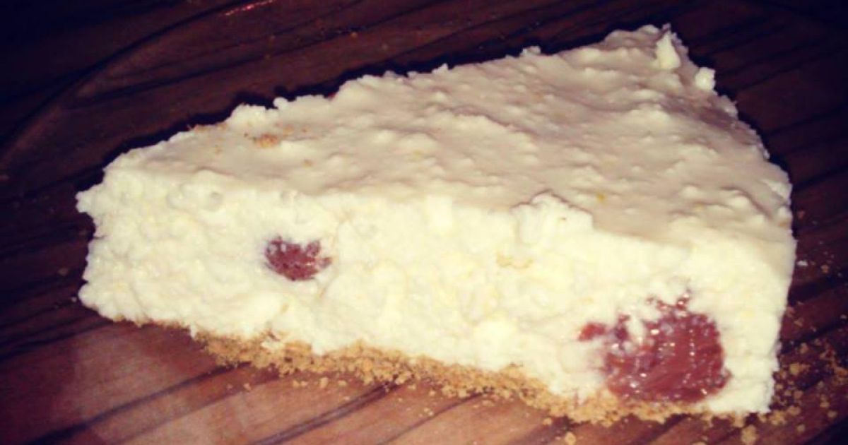 Tvarohový nepečený cheesecake, fotogaléria 1 / 1.
