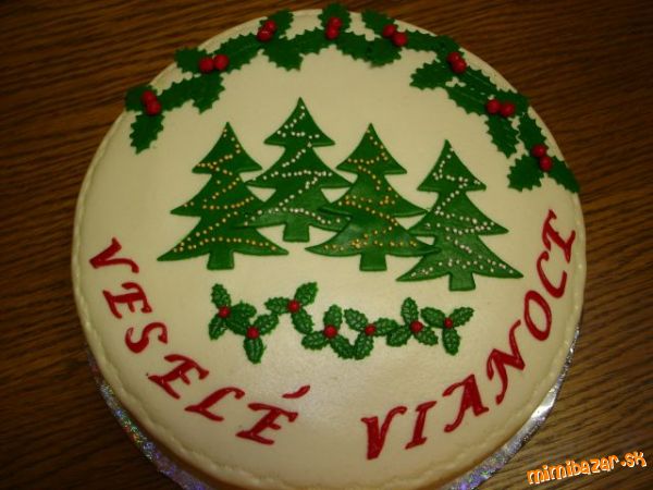 Vianočná torta 4.
