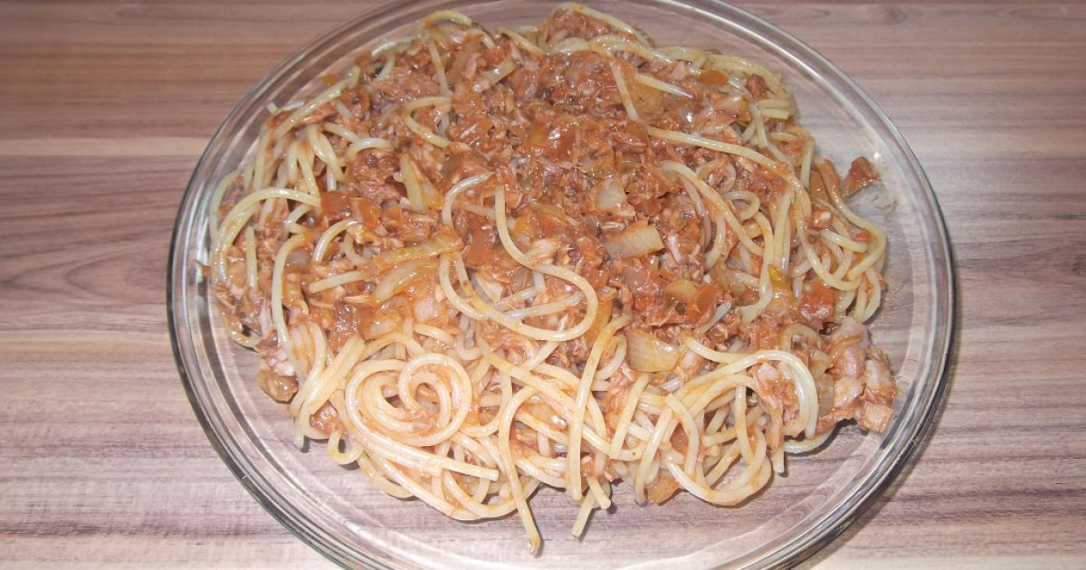 Boloňské špagety s tuniakom, fotogaléria 1 / 8.