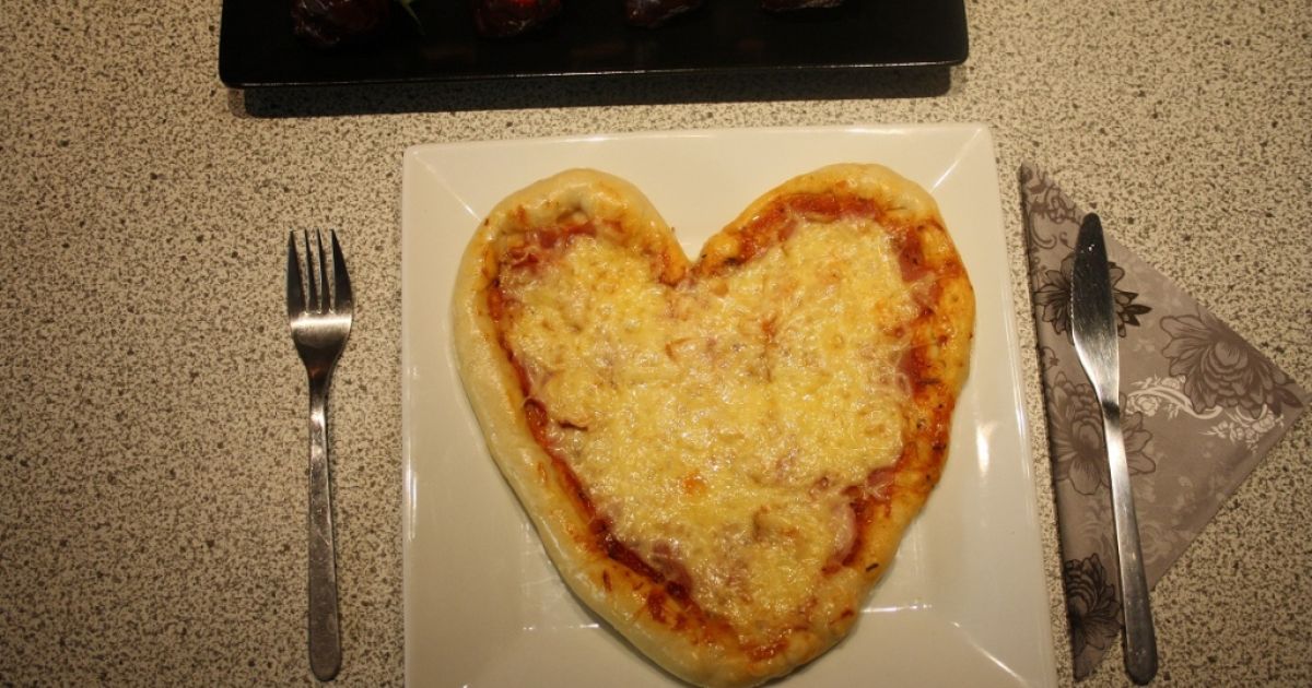 Valentínska pizza, fotogaléria 1 / 10.